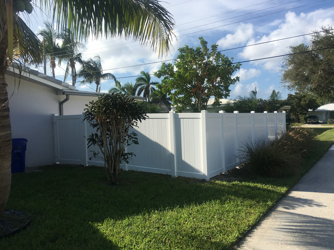 white pvc fencing that is in fort lauderdale fl